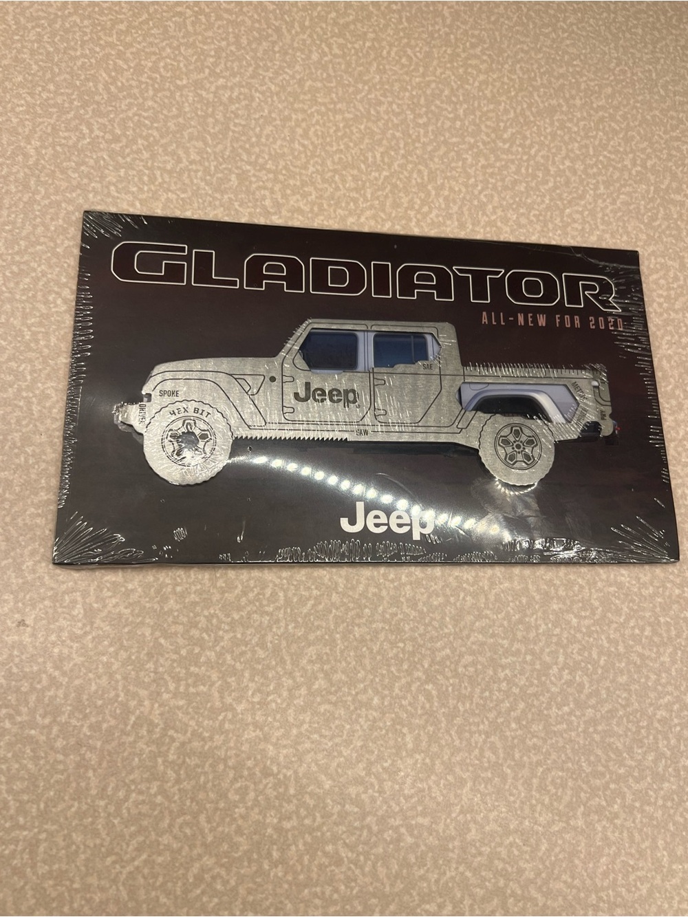 Jeep Gladiator Book& tool - Silver